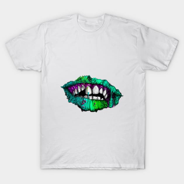 Mouth T-Shirt by Alicia Mutlu